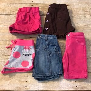 4T Skirt & Shirts Bundle 🌸